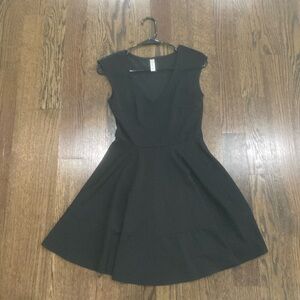 Black cocktail dress